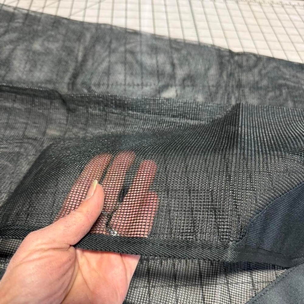 Heavy Duty Mesh Grill Mat | Nonstick Smoker Sheet with Metal Grommets - Picture 2 of 5